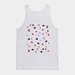 Colorful handmade polka dot pattern Tank Top